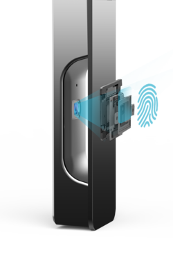 高端產(chǎn)品效果圖智能鎖門鎖